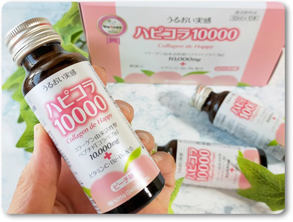 ハピコラ10000/Nitta Biolab(ニッタバイオラボ)/美容ドリンクを使ったクチコミ（2枚目）