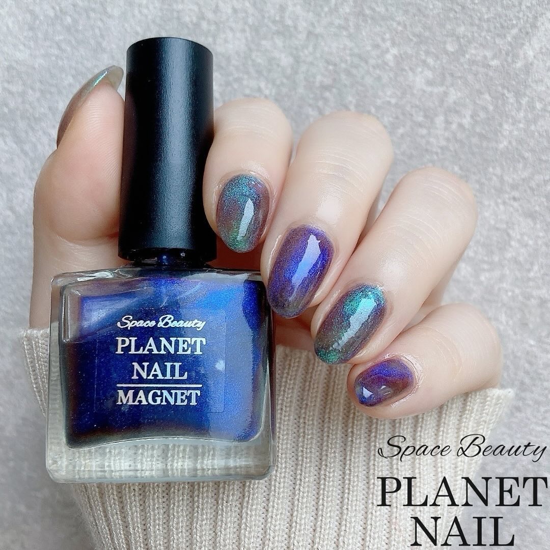 パープルネイルのネイルデザイン】ネイルポリッシュ｜PLANET NAILの