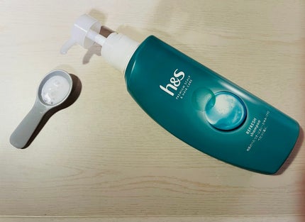 リフレッシュ シャンプー/コンディショナー/h&s/頭皮ケアを使ったクチコミ(2枚目)