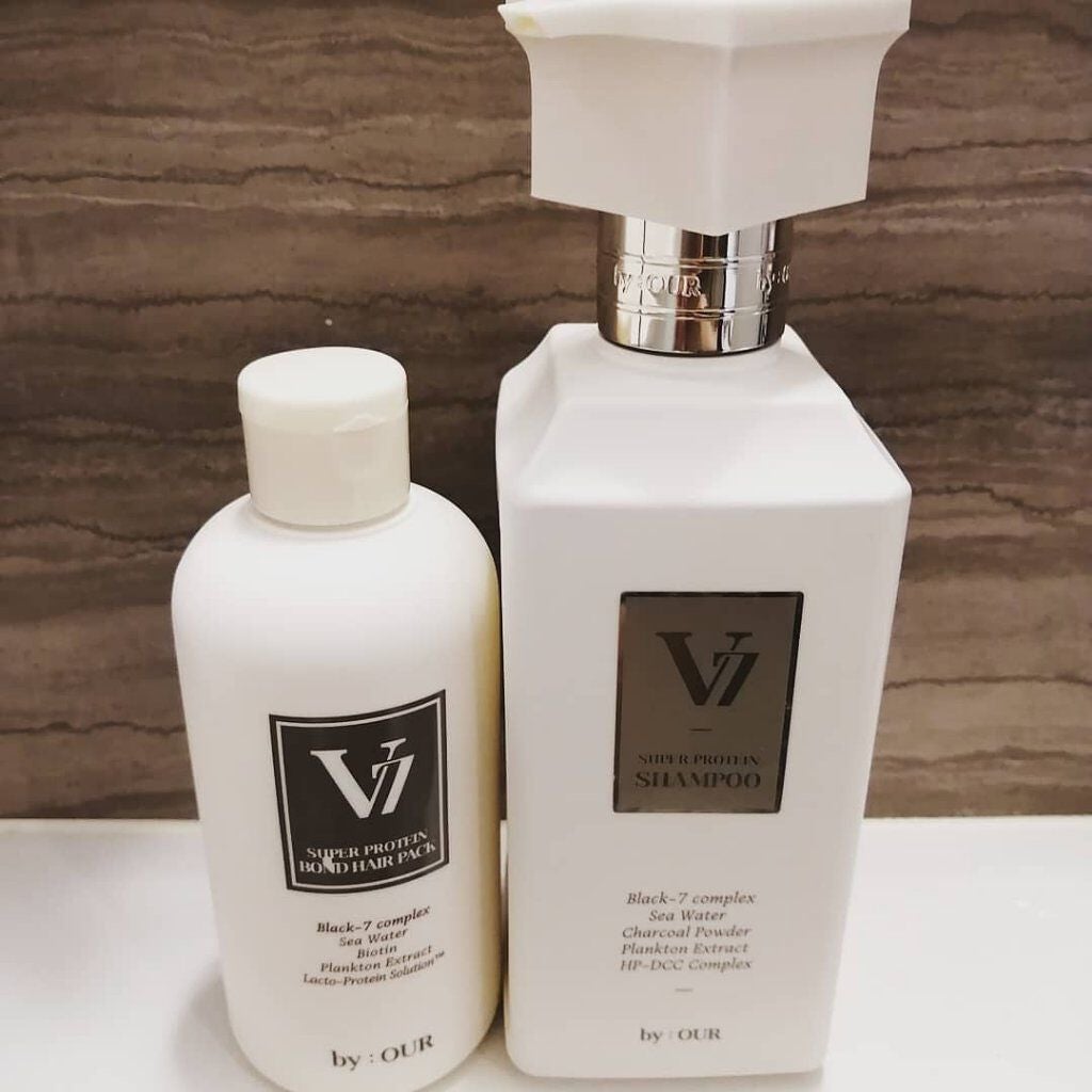 V7 スーパープロテイン シャンプー/by : OUR/サロンシャンプーを使ったクチコミ(1枚目)