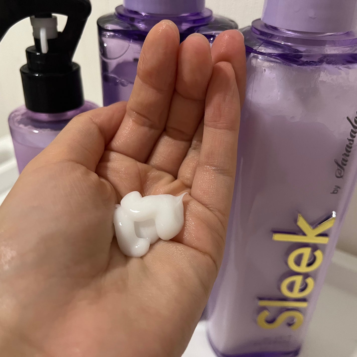 スリークバイサラサロン ナイトケアセラム シャンプー/トリートメント/スリーク by サラサロン/市販シャンプーを使ったクチコミ(3枚目)