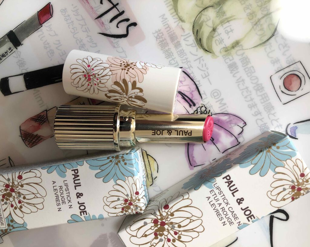 リップスティック N/PAUL & JOE BEAUTE/口紅を使ったクチコミ（1枚目）