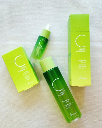 アリウル グリーンビタミンC トーニングセラム(アンプル)/Ariul/美容液を使ったクチコミ(1枚目)