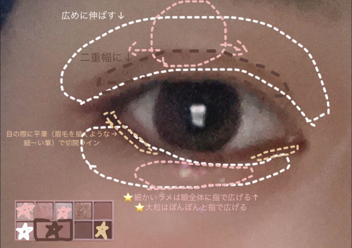 ダブルアイブロウブラシ/セリア/メイクブラシを使ったクチコミ（2枚目）