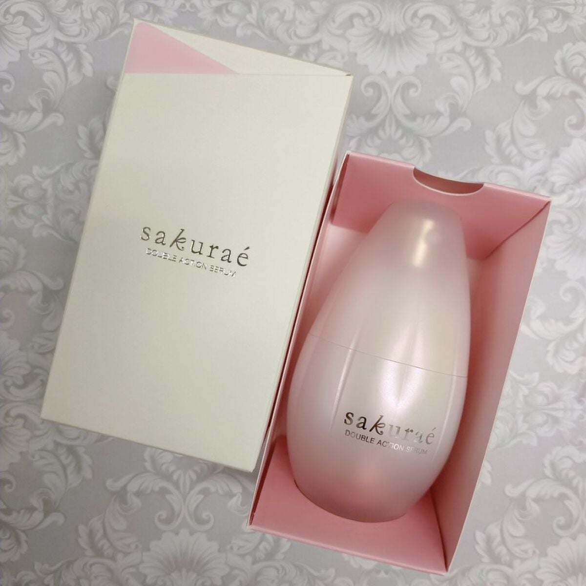 ダブルアクションセラム/サクラエ(sakuraé)/美容液を使ったクチコミ(2枚目)