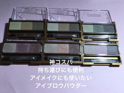 ノーズ&アイブロウパウダー/CEZANNE/パウダーアイブロウを使ったクチコミ(1枚目)