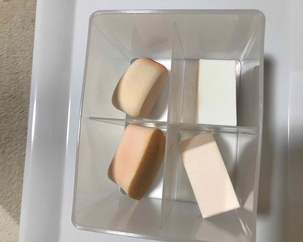 スーパー プロフェッショナル メークアップ スポンジ/ESTEE LAUDER/パフ・スポンジを使ったクチコミ（3枚目）