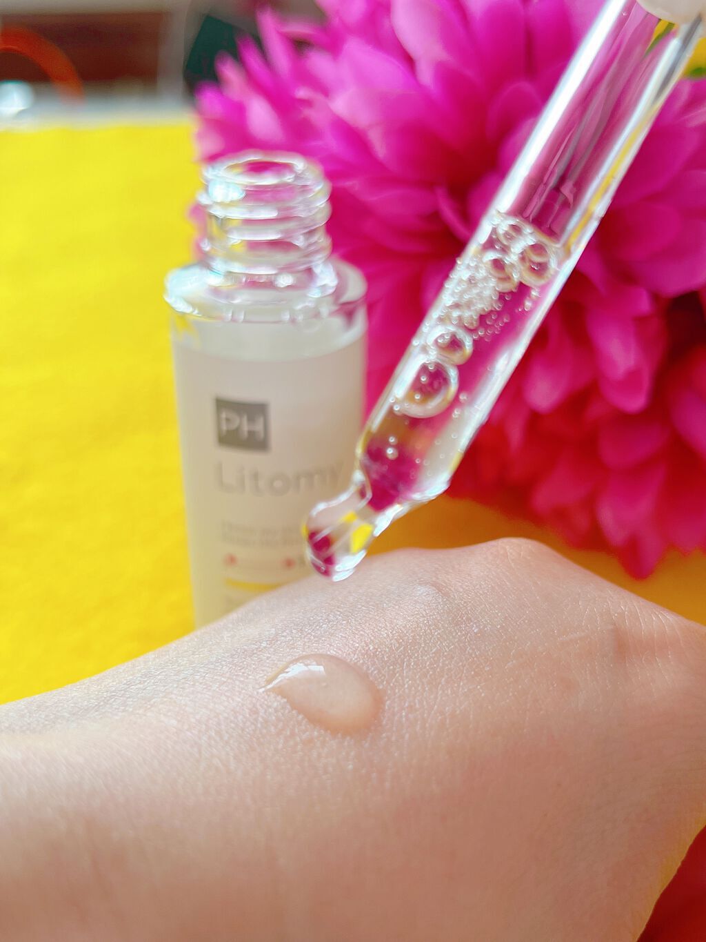 バランシング ブースターセラム　スムース/Litomy/美容液を使ったクチコミ（2枚目）