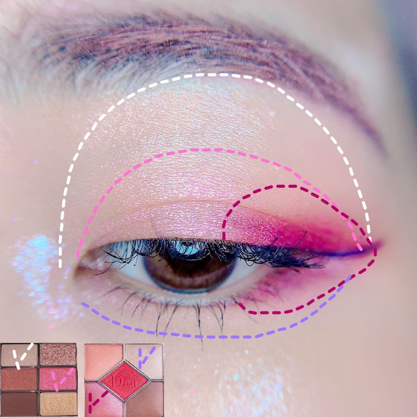 【旧】サンク クルール クチュール/Dior/アイシャドウパレットを使ったクチコミ（2枚目）