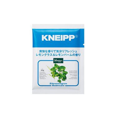 クナイプ バスソルト レモングラス&レモンバームの香り  40g