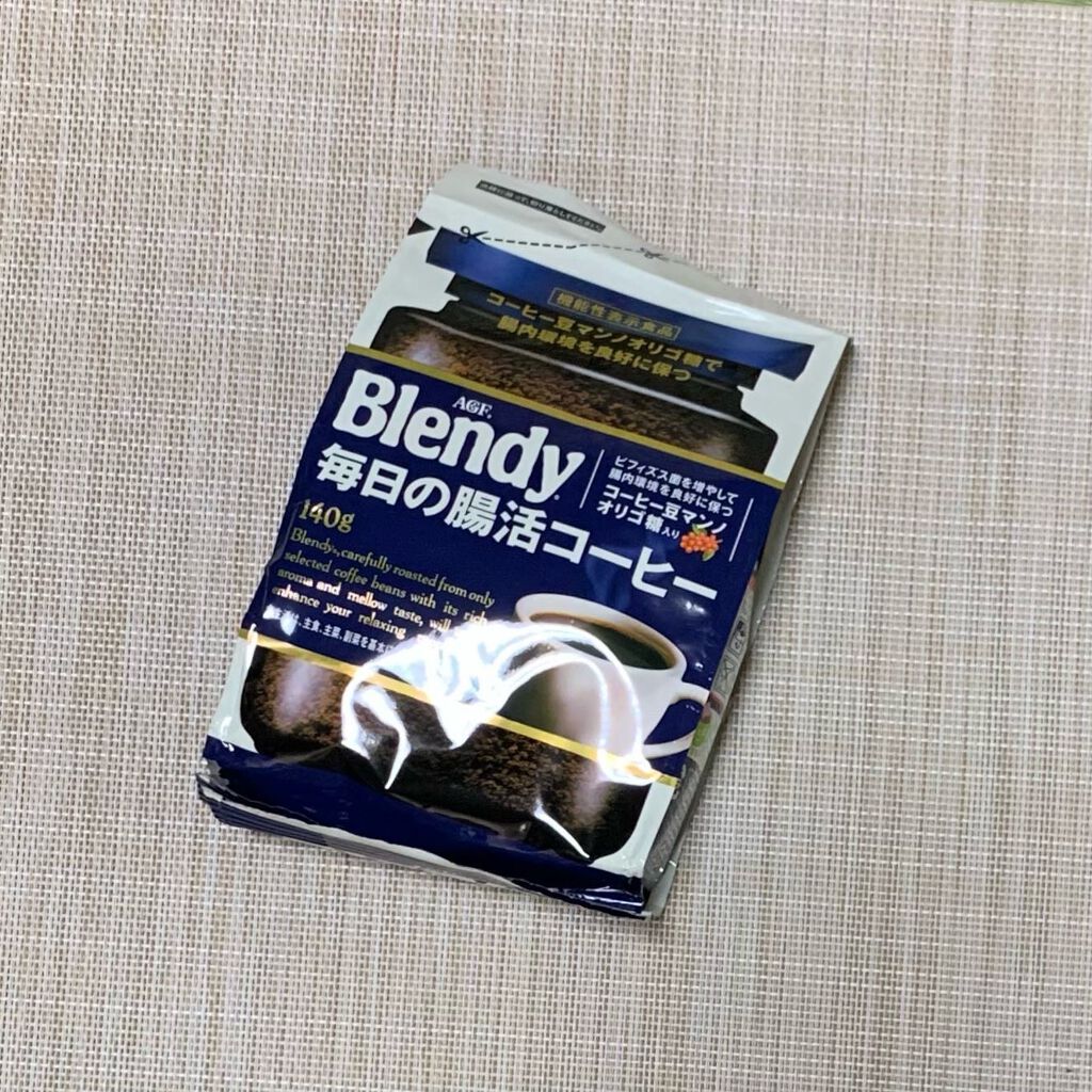 もふるん on LIPS 「「ブレンディ®」毎日の腸活コーヒー。見てわかると思うけど、普通..」(1枚目)