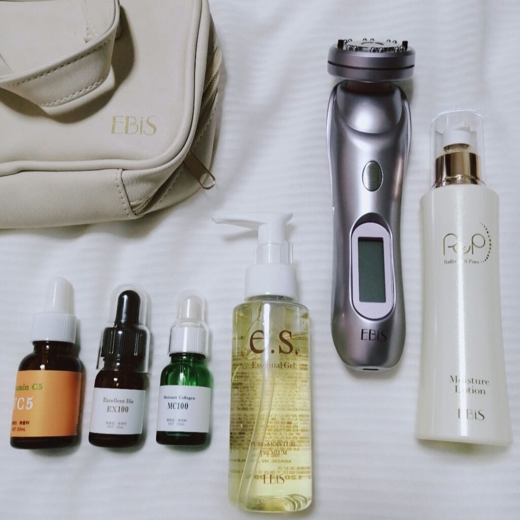 ツインエレナイザー プレミアム/EBiS化粧品/美顔器・マッサージを使ったクチコミ(1枚目)