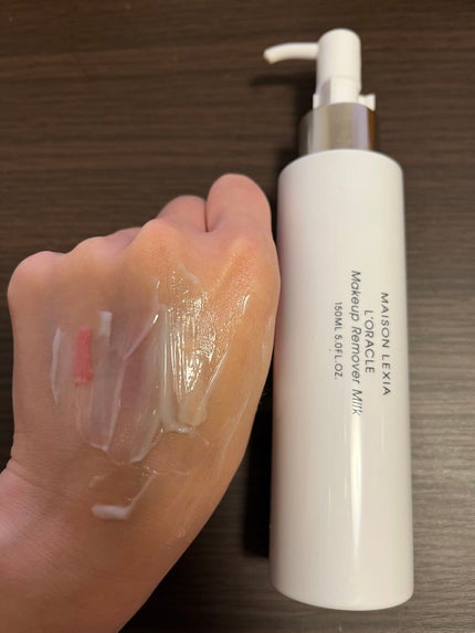 オラクル メイクアップ リムーバー ミルク/MAISON LEXIA/ミルククレンジングを使ったクチコミ(4枚目)