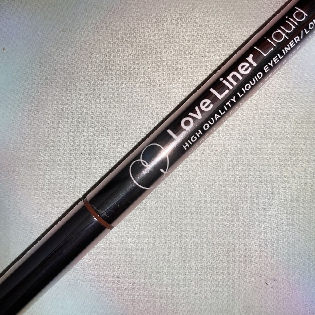 ラブ・ライナー リキッドアイライナーR3/ラブ・ライナー/リキッドアイライナーを使ったクチコミ(1枚目)