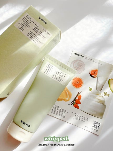 ヴィーガンパッククレンザーチューブ/WHIPPED/洗顔フォームを使ったクチコミ(1枚目)