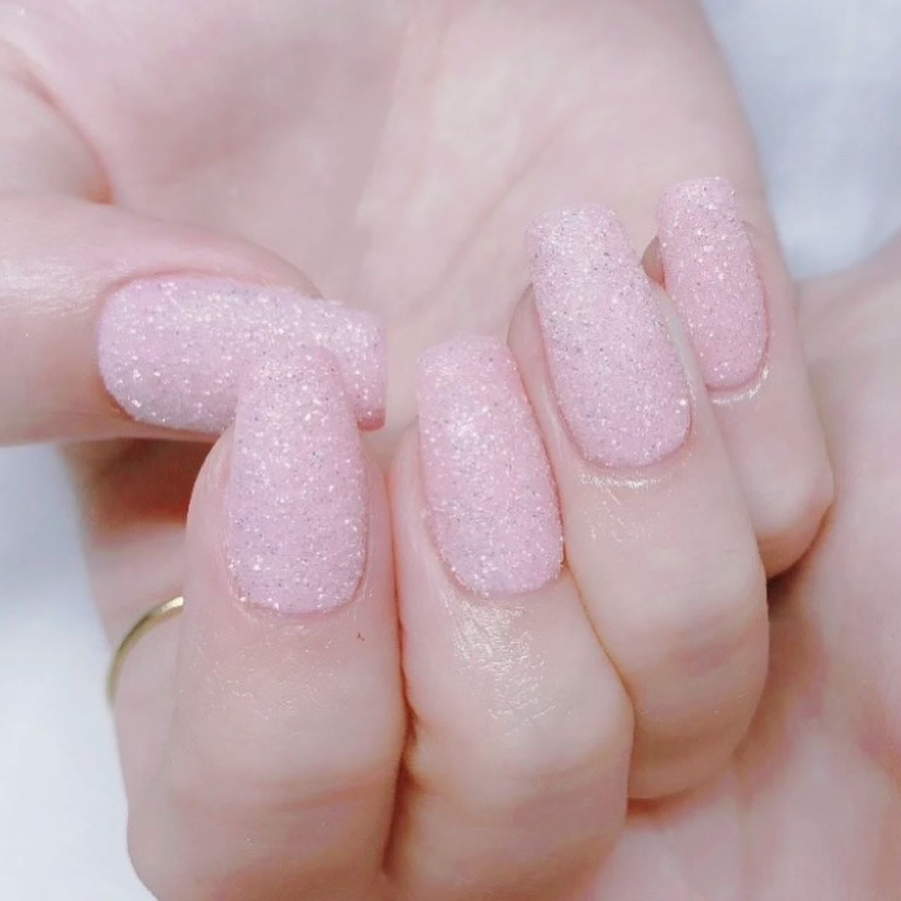なかやまちえこ on LIPS 「PinkSugar✨⠀⠀#nail#nails#nailart..」(3枚目)