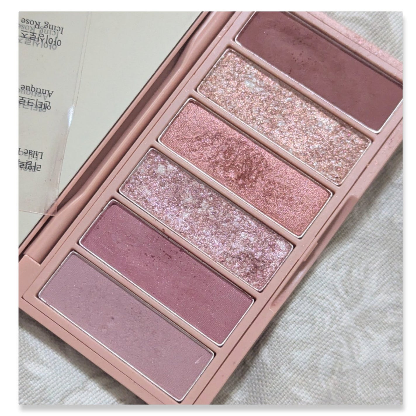 プレイカラーアイズミニ ローズボム/ETUDE/アイシャドウパレットを使ったクチコミ(3枚目)