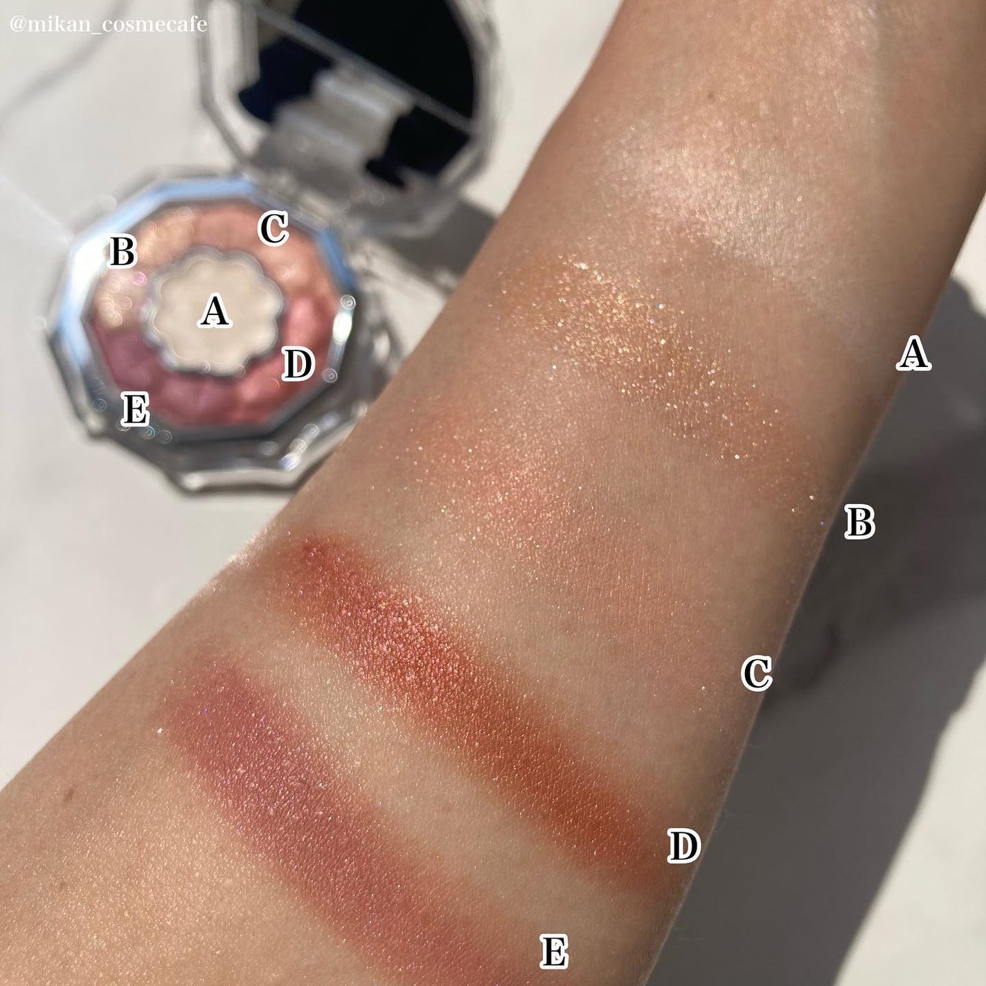 ジルスチュアート ブルームクチュール アイズ/JILL STUART/アイシャドウパレットを使ったクチコミ(4枚目)