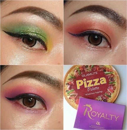 GLAMLITE Royalty Palette/Glamlite/アイシャドウパレットを使ったクチコミ(4枚目)