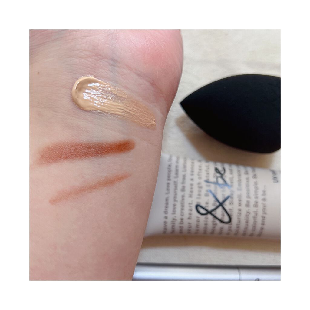 &be ブラックスポンジ/＆be/パフ・スポンジを使ったクチコミ（3枚目）