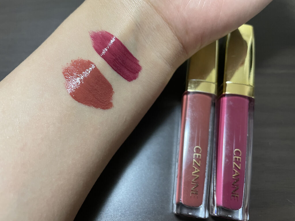 カラーティントリップ/CEZANNE/リップティントを使ったクチコミ（2枚目）