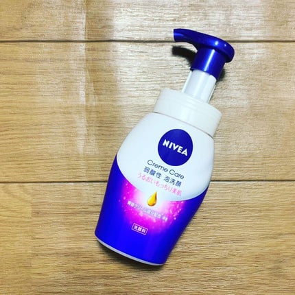 ニベア クリアビューティー弱酸性泡洗顔 もっちり美肌/ニベア/泡洗顔を使ったクチコミ(1枚目)