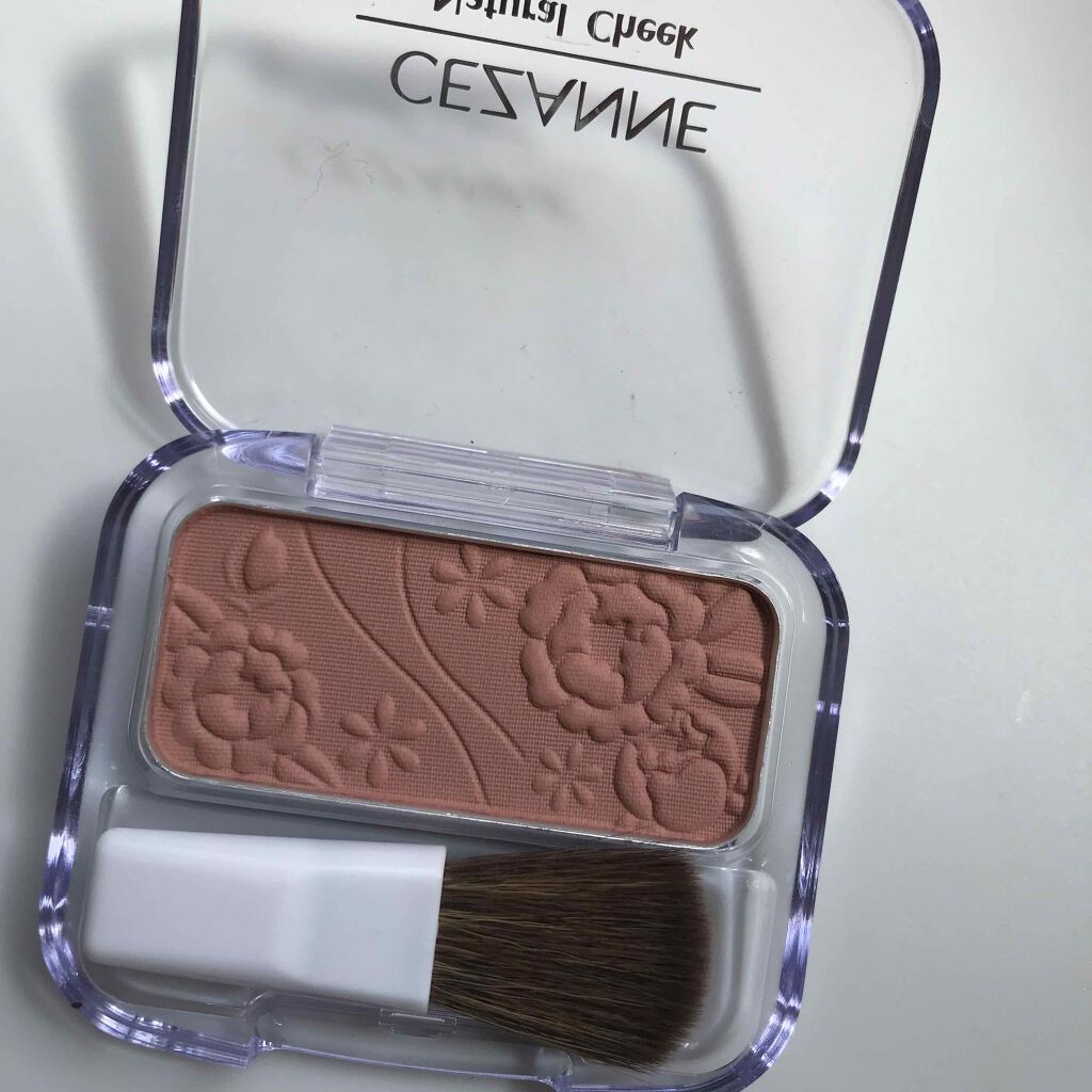 ナチュラル チークN/CEZANNE/パウダーチークを使ったクチコミ(2枚目)