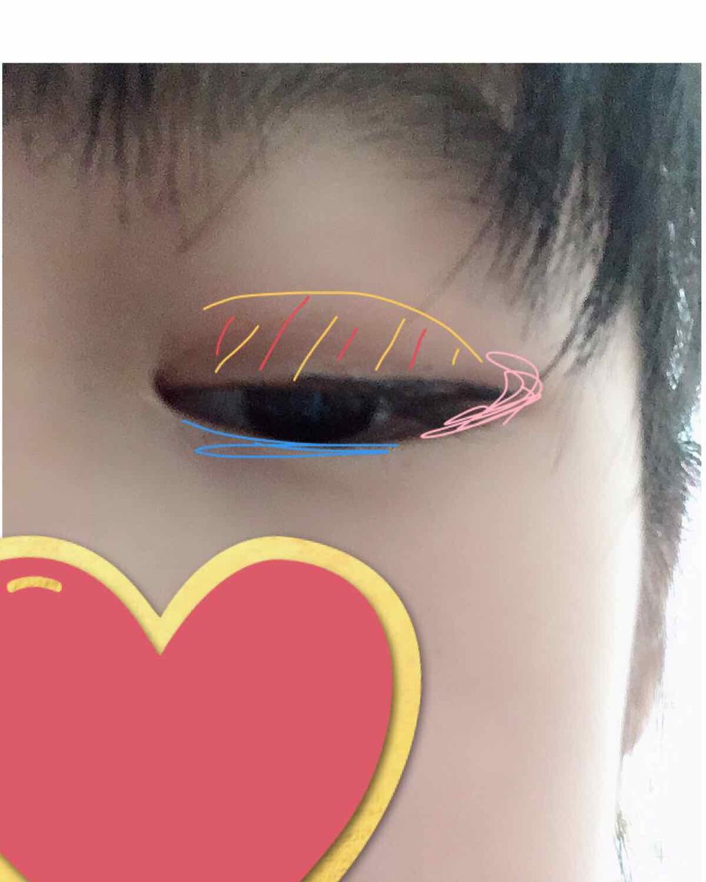 カラフルアイシャドウ/DAISO/アイシャドウパレットを使ったクチコミ（3枚目）