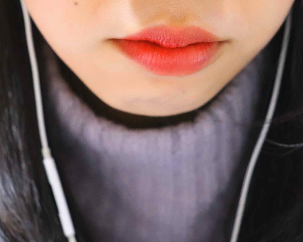 ジューシーラスティングティント/rom&nd/リップティントを使ったクチコミ(3枚目)