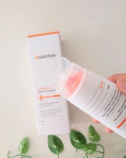 トラブルフォーカス ゼントルクレンジングフォーム/a solution/洗顔フォームを使ったクチコミ(3枚目)