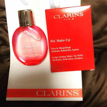 フィックス メイクアップ/CLARINS/ミスト状化粧水を使ったクチコミ（1枚目）