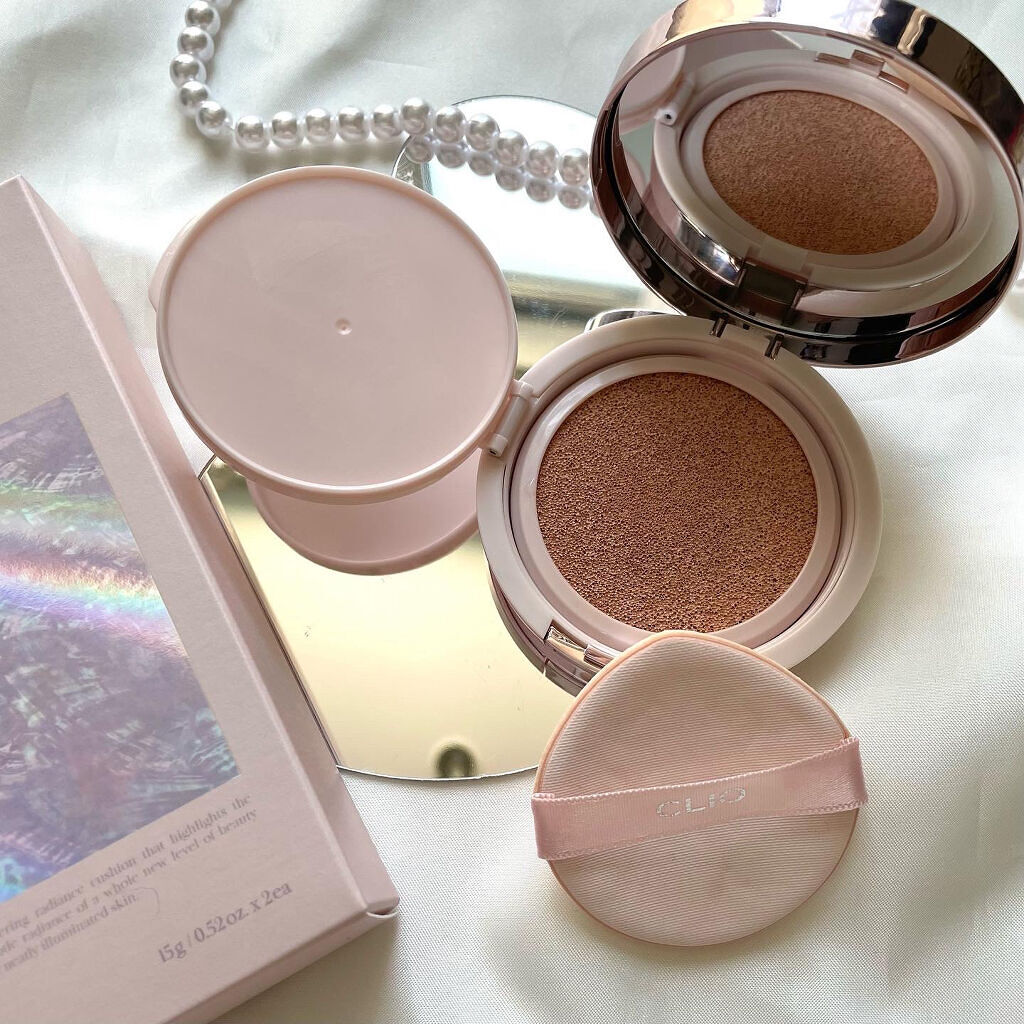 キル カバー グロウ フィッティング クッション 02 LINGERIE/CLIO/クッションファンデーションを使ったクチコミ（3枚目）