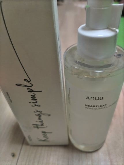 ドクダミ ポアコントロールクレンジングオイル/Anua/オイルクレンジングを使ったクチコミ(1枚目)