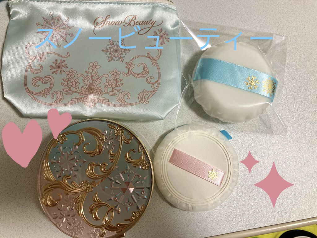 スノービューティー ホワイトニング スキンケアパウダーP2021		/スノービューティー/プレストパウダーを使ったクチコミ（1枚目）