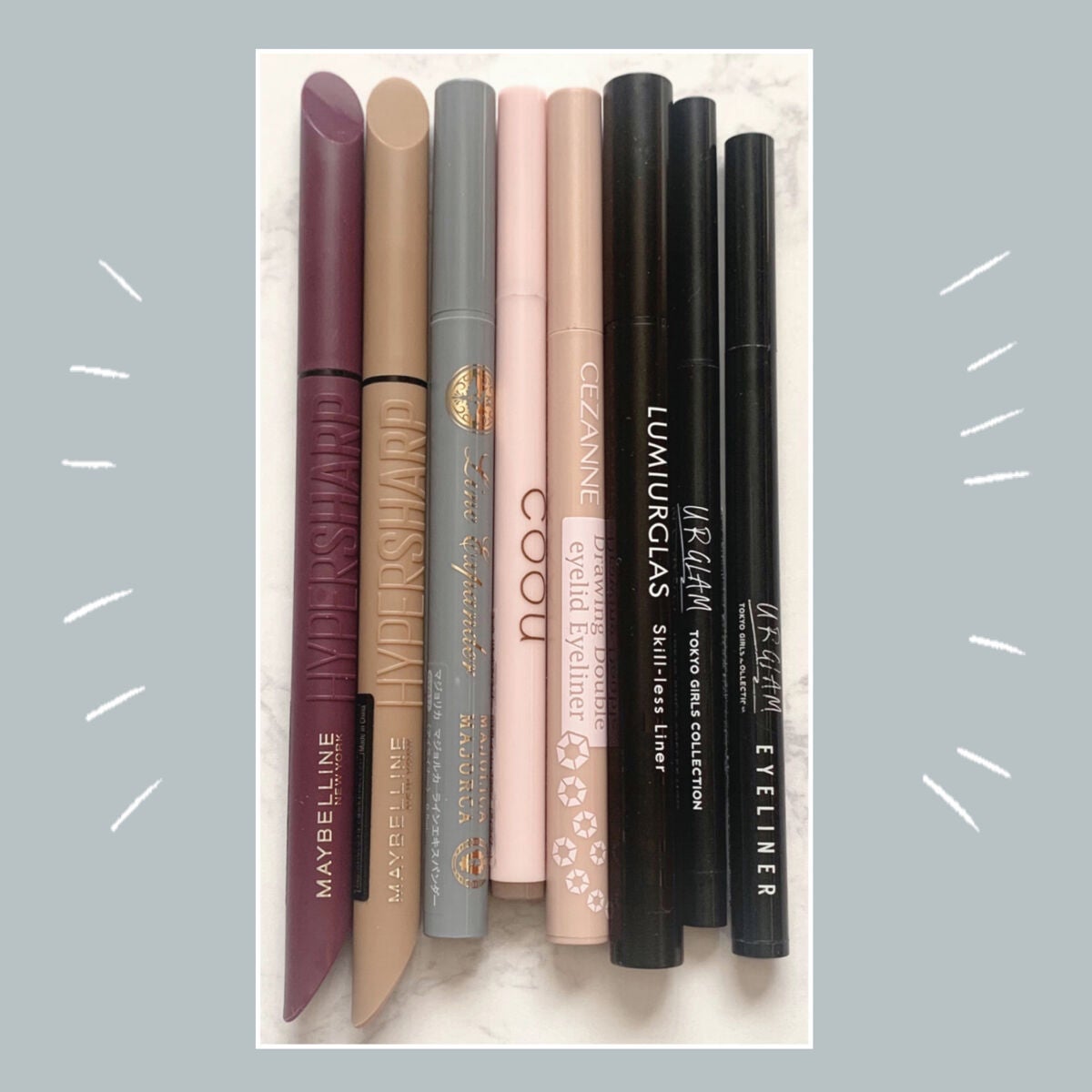 描くふたえアイライナー/CEZANNE/リキッドアイライナーを使ったクチコミ(1枚目)