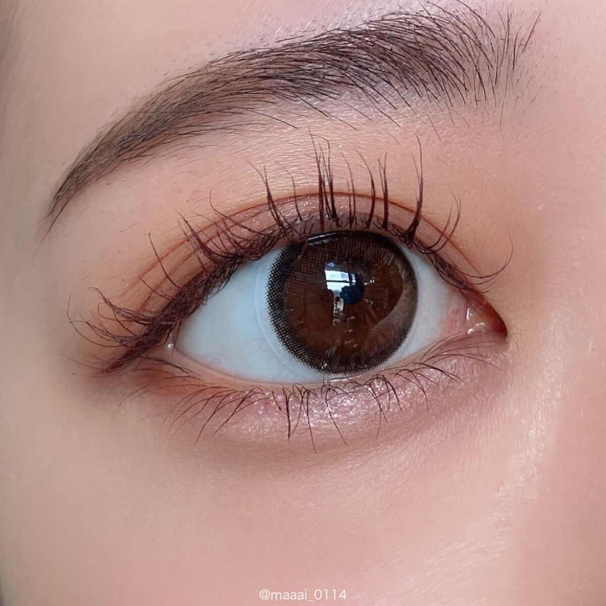 1day Etoē  DarkRing/Etoe By Twinkle Eyes/ワンデー（１DAY）カラコンを使ったクチコミ（3枚目）