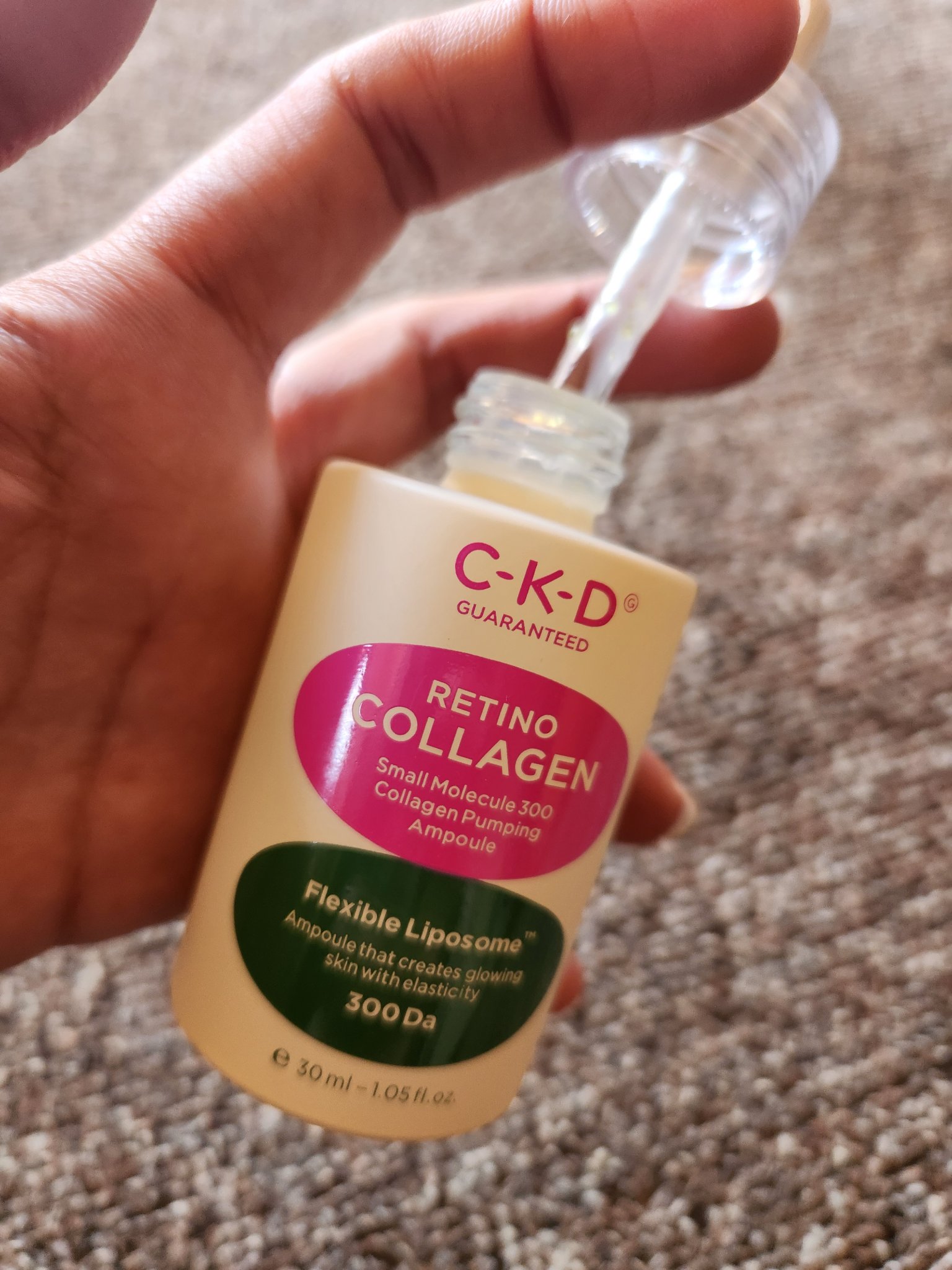 レチノコラーゲン低分子300パンピングアンプル/CKD/美容液を使ったクチコミ（2枚目）