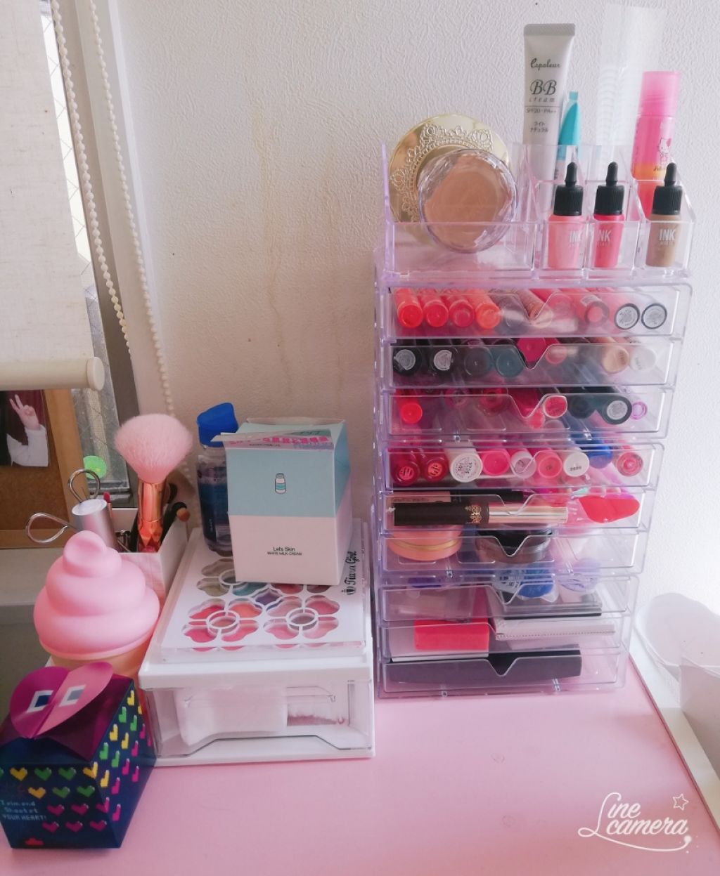 colorful_lips_lkuy on LIPS 「小学5年なので持っている数が少ないんですけど何列目が気になると..」(1枚目)