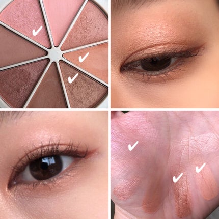 ミドルトーンアイシャドウコレクターパレット/Laka/アイシャドウパレットを使ったクチコミ(7枚目)