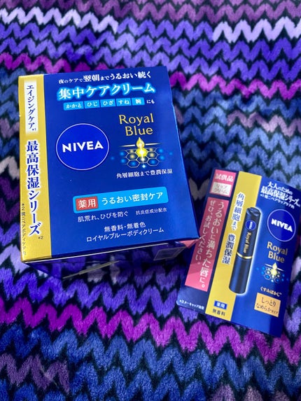 ニベア ロイヤルブルーボディミルク 美容ケア/ニベア/ボディミルクを使ったクチコミ(4枚目)