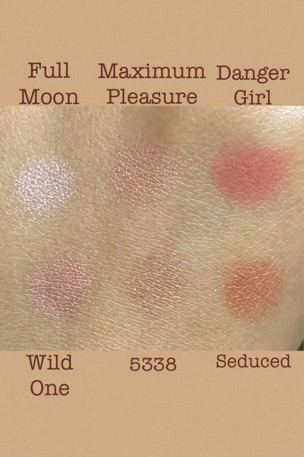 アンラップド ミニアイシャドーパレット ORGASM /NARS/アイシャドウパレットを使ったクチコミ(3枚目)