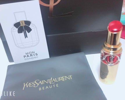 ルージュ ヴォリュプテ シャイン/YVES SAINT LAURENT BEAUTE/口紅を使ったクチコミ(1枚目)