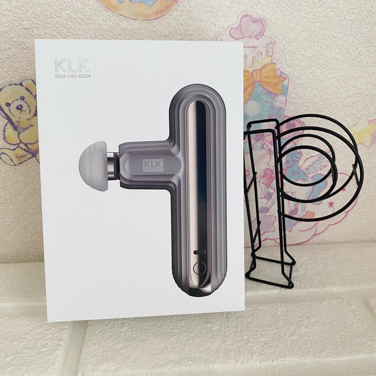 筋膜リリースガン/KLK/マッサージガンを使ったクチコミ(2枚目)