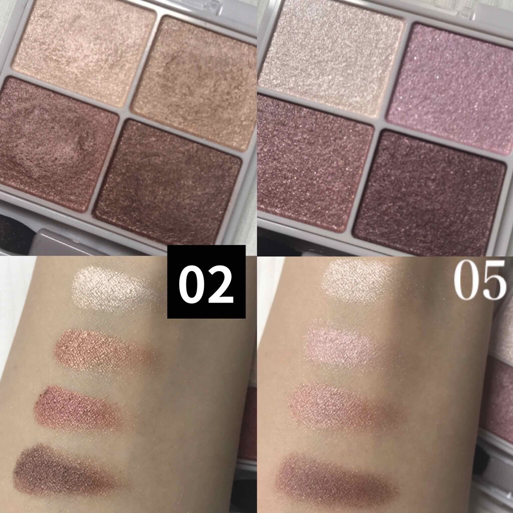 シルキースフレアイズ/キャンメイク/アイシャドウパレットを使ったクチコミ(1枚目)