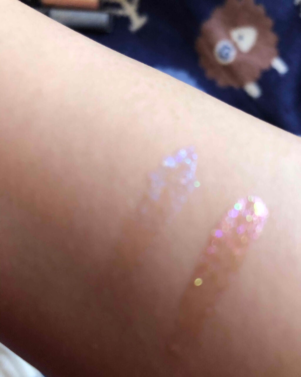 リキッド グリッター シャドウ/rom&nd/グリッターを使ったクチコミ(4枚目)