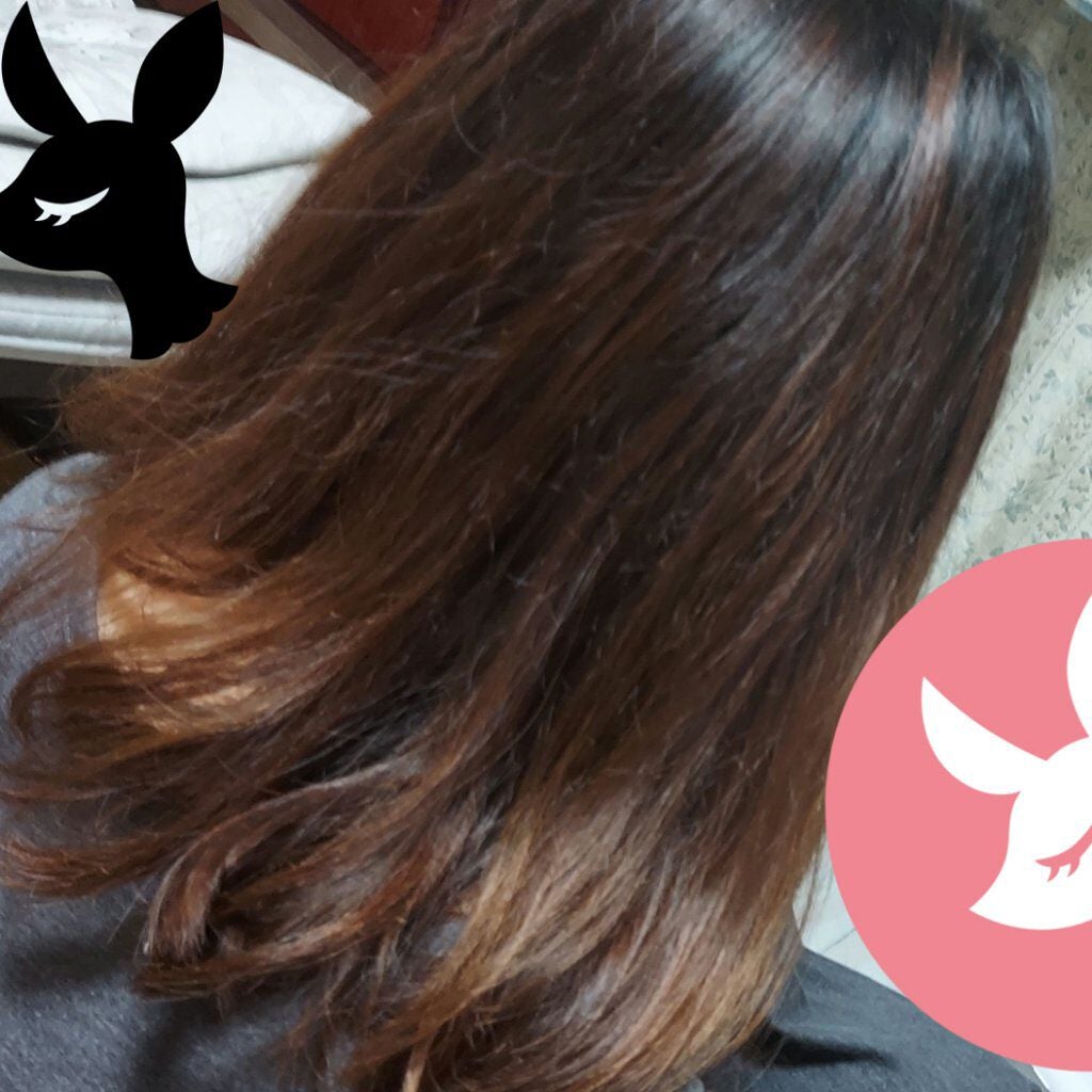 カラーリングミルク【旧】/パルティ/ヘアカラーを使ったクチコミ(2枚目)