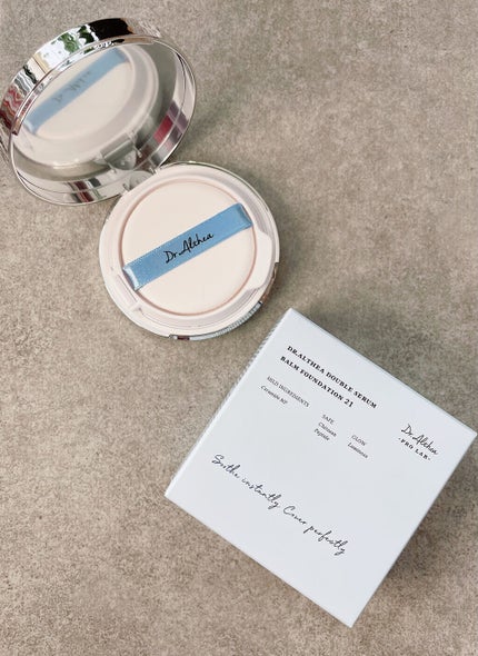 ダブル セラム バーム ファンデーション/Dr.Althea/クリーム・エマルジョンファンデーションを使ったクチコミ(3枚目)