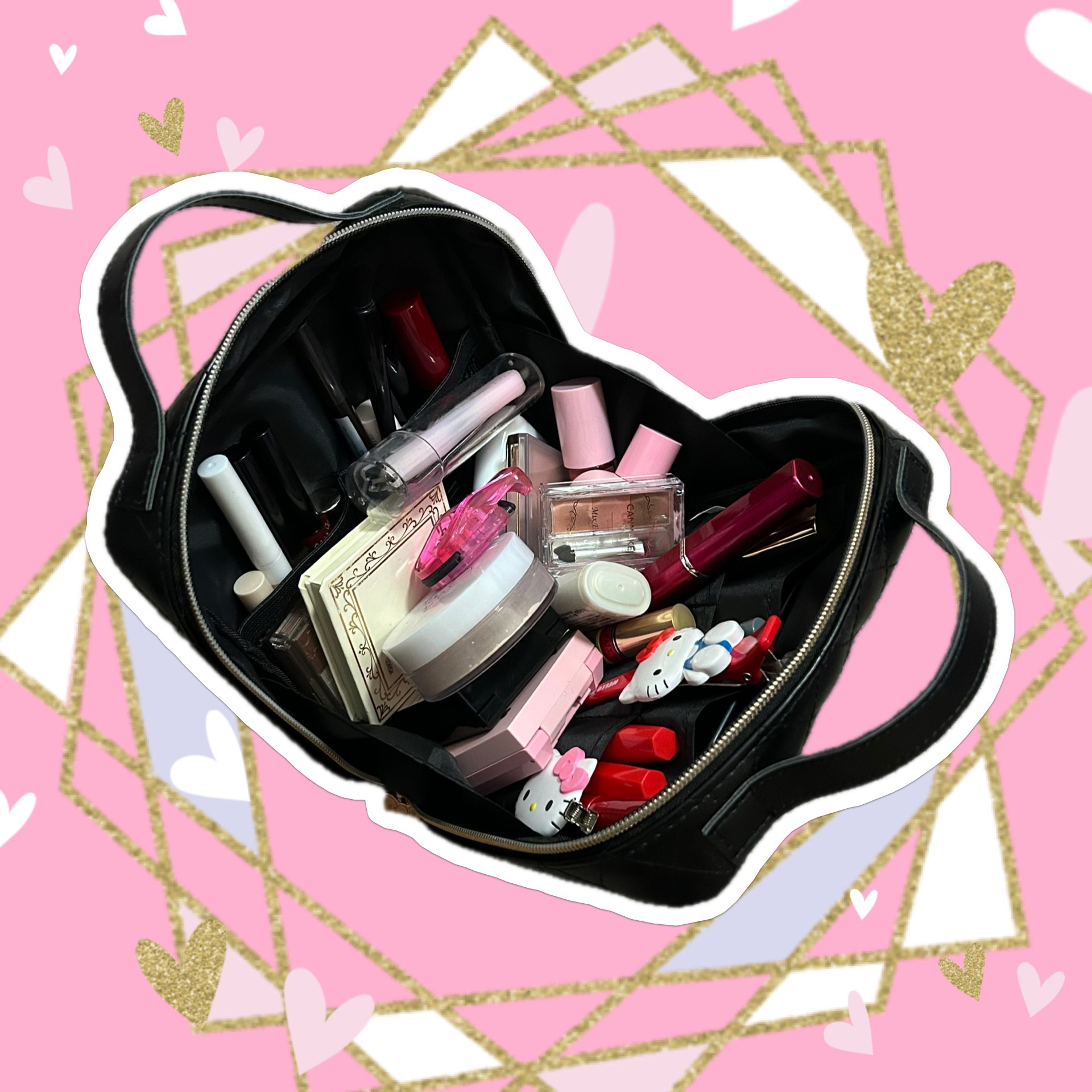 試してみた】宝島社 HELLO KITTY エンジェル キルトバニティポーチBOOK