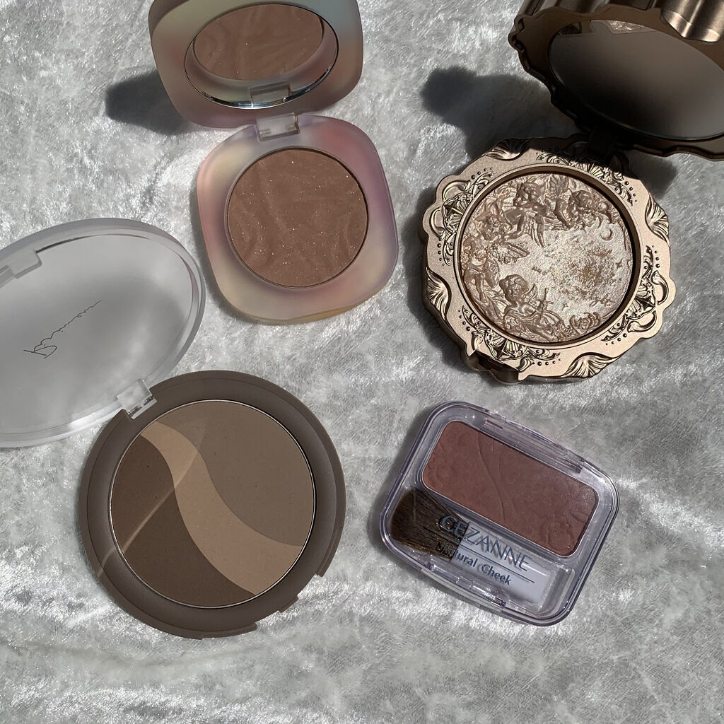 ナチュラル チークN/CEZANNE/パウダーチークを使ったクチコミ（3枚目）