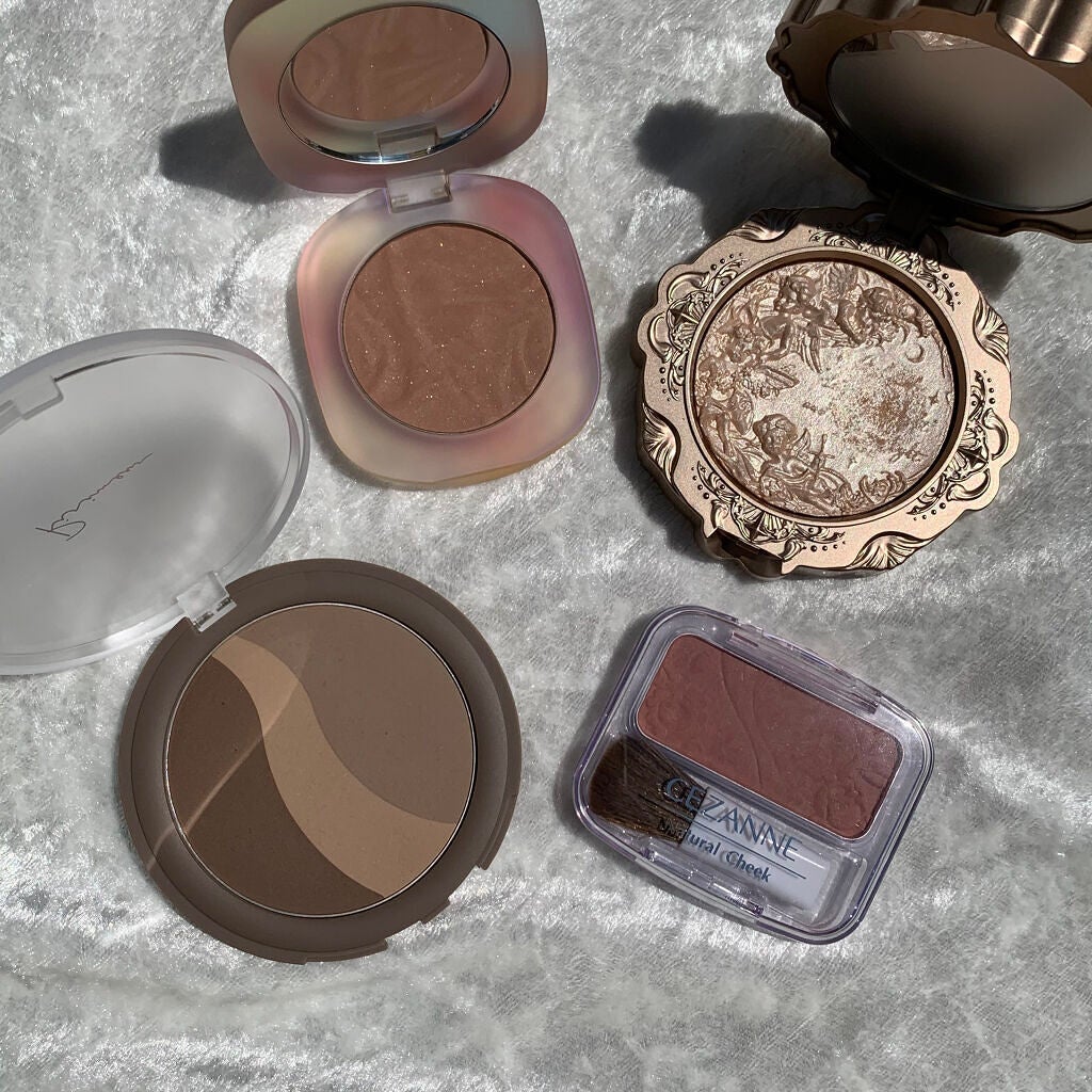 ナチュラル チークN/CEZANNE/パウダーチークを使ったクチコミ(3枚目)